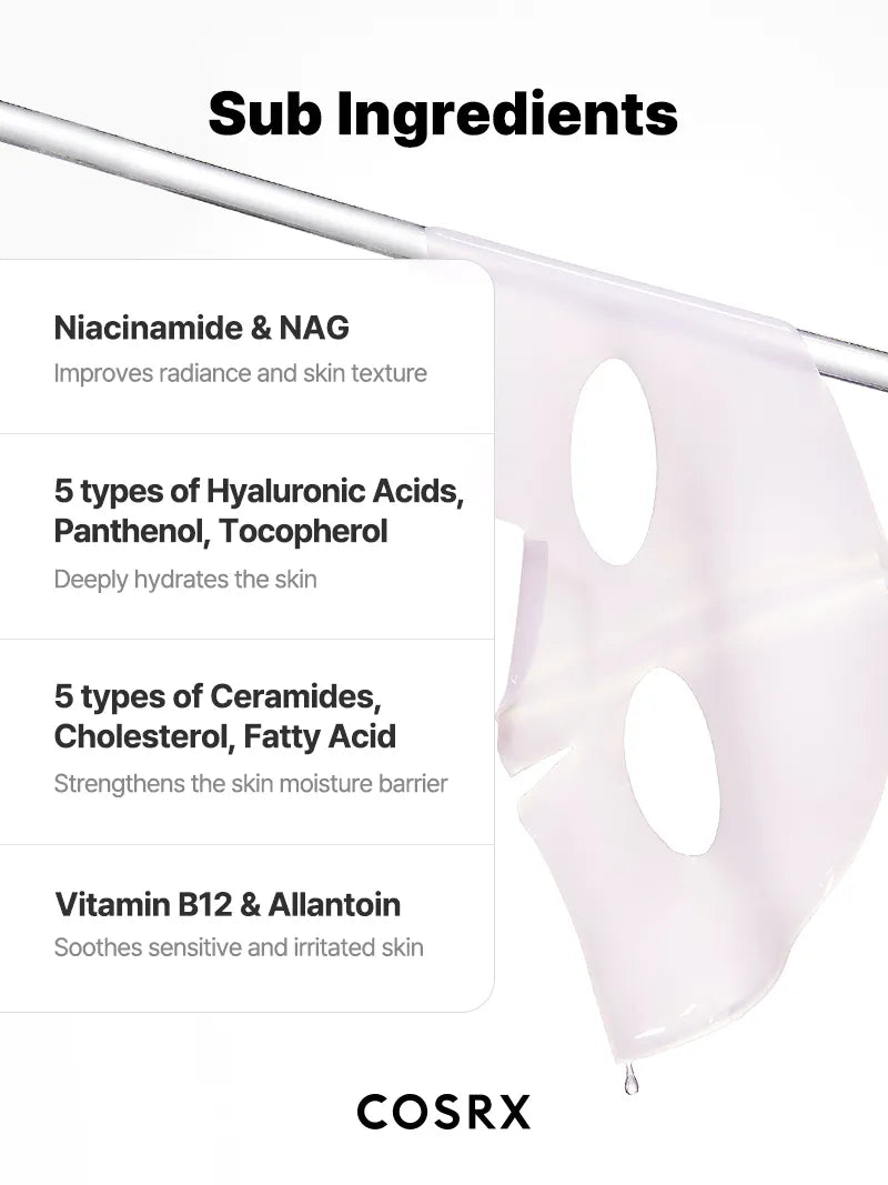 COSRX The Peptide Collagen Lifting Glow Hydrogel Mask